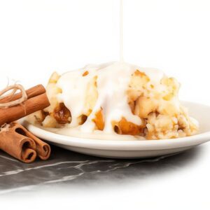 Apple Pie With Swedish Vanilla Sauce | فطيرة التفاح مع صلصة الفانيليا السويدية