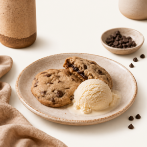 Cookies with Ice Cream | كوكيز مع الآيس كريم