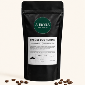 Coffee Beans - Café De Dos Tierras - Medium Roast 250g | حبوب قهوة، كافيه دي دوس تيراس، تحميص متوسط 250 غم