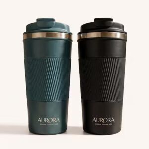 Aurora Thermal Mug – Grip Edition (500ml) | كوب أورورا الحراري – إصدار القبضة (500 مل)
